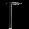 Kichler 8 in. Shallow Shade Path Light Black Finish 3000K