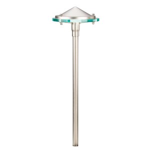 2700K LED Glass & Metal Path Light BN