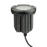 In-Ground MR16 with Black Brass Trim 12V Drop-In Fixture