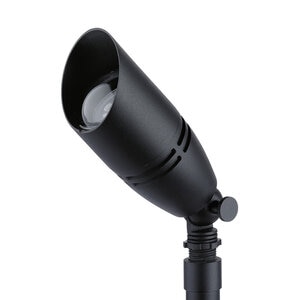 Fixed Socket MR16 Black Brass 12V Drop-In Accent Fixture