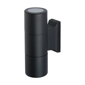 Kichler Large Up & Down Sconce Black Brass Finish 7W Light, 12V, 4-1/4 in. Height, 300 in. Lead Wire No Lamp