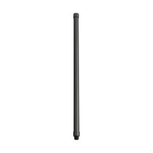Kichler 24" Male Female Riser Black Brass Finish 1 in. Diameter Suitable for Coastal Environments