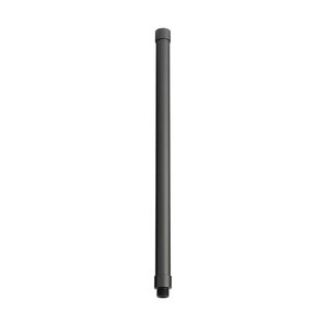 Kichler 18" Male Female Riser Black Brass Finish 1 in. Diameter Suitable for Coastal Environments
