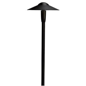 Kichler 15810 Path Light Aluminum Textured Black Finish 4.3W 2700K LED