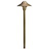 Kichler 15470 Path Light Brass Housing Centennial Brass Finish