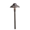 Kichler 15857 Path Light Aluminum Architectural Bronze Finish 4.3W 2700K LED
