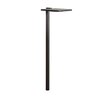 Kichler 6 in. Shallow Shade Path Light Black Finish 3000K LED