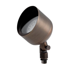 Kichler Up Light Brass Housing PAR36 Centennial Brass No Lamp