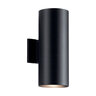 Kichler Cylinder 15 in. 2-Light Wall Light in Black Finish