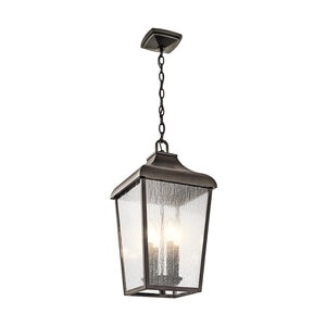 Forestdale 4 Light Outdoor Pendant Olde Bronze 120v