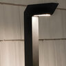 Kichler Right Angle Path Light 12V Textured Black Finish 11.6W Incandescent, 22 in. Height, G4 & G3 Socket Type, Drop-In Design