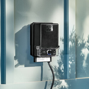 Kichler 60W Polycarbonate Economy Transformer Black with Integrated Timer and Photocell