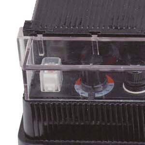 Kichler 120W Plastic Economy Transformer with Integrated Timer & Photocell, Black Finish, 120V Input, 12V Output