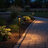 Kichler 15880 Path Light Aluminum Centennial Brass 3W 2700K