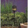Kichler 3-Tier Path Light Black 120V