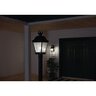 Kichler 15869 Outdoor Post Light Black Finish Aluminum 20.75 in. LED 3000K CRI 80 E26 Socket 150W 120V