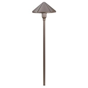 Kichler 15826 Path Light Aluminum Architectural Bronze Finish 4.3W 2700K LED