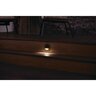 Kichler 15764 Half Moon Deck Light Aluminum Housing Architectural Bronze LED 2.5W 2700K