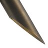 Kichler 15494 Down Light Centennial Brass Finish 50W 12V MR16 LED Drop-in Wall Mount Fixture, 3-3/4 in. Height, 10 in. Length, No Lamp Included
