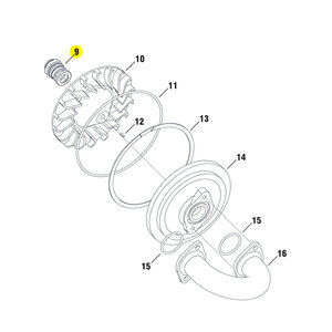 Kifco Mech Seal, 1/2 in. Inside Diameter O-Ring Seat