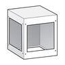 Kindred Outdoor Counter Height Corner Cabinet Labor Saver 30 in. x 30 in. x 36 in. (Discontinued)
