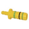 Blazing Poly Insert Clampless Spiral Barb Coupling 1 in. x 3/8 in. Insert x Spiral Barb