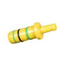 Blazing Poly Insert Clampless Spiral Barb Coupling 1 in. x 3/8 in. Insert x Spiral Barb