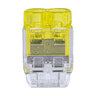 King Innovation Yellow 2-Port Push-In Connector