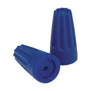 King DryConn Blue/Blue Waterproof Connectors (20/Bag)
