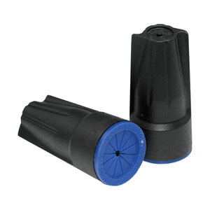 King Black/Blue Wire Connectors (10/Bag)