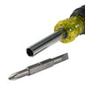 Klein 5-in-1 Screwdriver/Nut Driver Yellow and Black