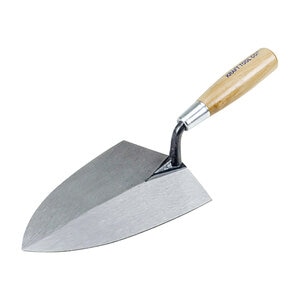 Kraft GG441 Buttering Trowel w/ Wood Handle 7 in. x 4-5/8 in.
