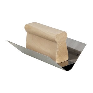 Kraft Tool PL021IS Inside Corner Tool Stainless Steel 4 in. x 2 in. x 3/4 in. Radius