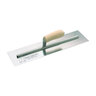 Kraft Tool CF227C Carbon Steel Cement Finish Trowel w/ Camel Back Wood Handle 18 in. x 4 in.