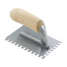 Kraft Tools Notched Trowel 1/4 Notch 4 in. x 6-1/2 in.