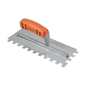 1/4 in. x 1/4 in. x 1/4 in. Square Notch trowel