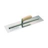 Kraft Tool CF217C Carbon Steel Cement Trowel w/ Camel Back Wood Handle 14 in. x 4 in.