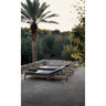 Kronos Porcelain Tile Ocean Stone 24 in. x 24 in. Black (7.75 sq. ft./box, 2 pc./box)