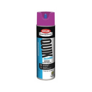 Krylon Athletic Water Base Marking Paint Fluorescent Purple 17 oz.
