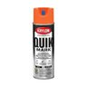 Krylon Quick-Mark Solvent- Based Inverted Marking Paint Orange 17 oz.