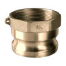 Quick-Acting Coupling Part A Brass 1-1/2 in. Male x Fnpt