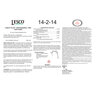 LESCO 14-2-14 97% AS 17% S 0.90% Fe 0.80% Mg Ammonium Phosphate, Ammonium Sulfate, Sulfate of Potash, Iron Sucrate, Manganese Sucrate Turfgrass Elite Granular Fertilizer 50 lb. Bag