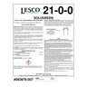 LESCO Solugreen Elite 21-0-0 AM 24% S Turfgrass Mini Granular Fertilizer 50 lb. Bag