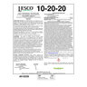 LESCO 10-20-20 AM MOP Turfgrass Granular Fertilizer 50 lb. Bag