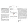 LESCO 14-0-14 100% Coated 4.96% S Polymer Coated Urea, Polymer Coated Sulfate of Potash Landscape & Ornamental Granular Fertilizer 50 lb. Bag