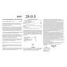 LESCO 28-0-3 20% PolyPlus OPTI45 35% BIO 0.7% Fe 2.33% Cl MOP Turfgrass Granular Fertilizer 500 lb. Bag