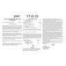 LESCO 17-0-1 50% CRN 1% Fe 1% Mn Polymer Sulfur Coated Urea, Urea, Sulfate of Potash, Ammonium Sulfate, Iron Sucrate, Manganese Sucrate Turfgrass Mini Granular Fertilizer 50 lb. Bag