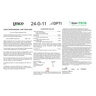 LESCO 24-0-11 50% PolyPlus OPTI45 1% Fe 0.4% Mn Turfgrass Granular Fertilizer 1 ton (2000 lb.) BULK