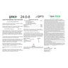 LESCO 24-0-8 30% PolyPlus OPTI45 18% BIO Spar-TECH 0.5% Fe 0.25% Mn MOP Turfgrass Granular Fertilizer 50 lb. Bag
