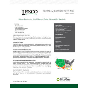 LESCO Premium Pasture Seed Mixture 25 lb. Bag